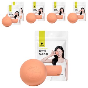트라택 릴리즈 마사지볼 기본형, 코랄무드, 6개