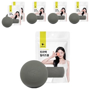 트라택 릴리즈 마사지볼 기본형, 그레이, 6개
