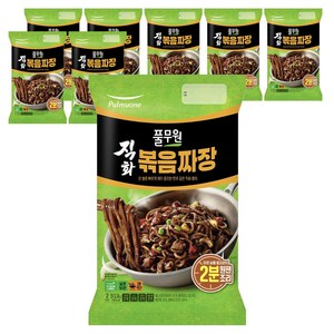 풀무원 직화 볶음 짜장 2인분 512.8g, 8개