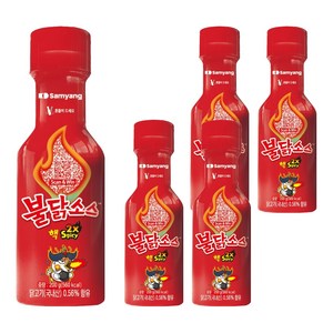 삼양 핵불닭소스, 200g, 5개