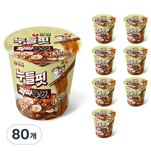 누들핏 짜파구리맛 41.5g, 80개