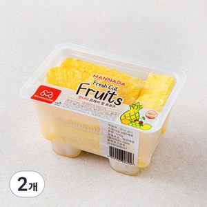 만나다 파인애플, 600g, 2개