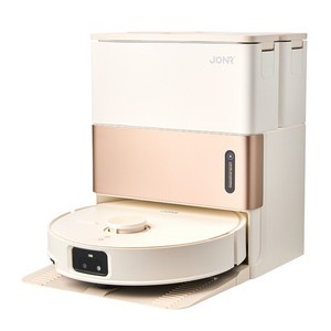 JONR 열풍건조 고온세척 올인원 자동먼지비움 로봇청소기, 화이트, JONR X1 Max