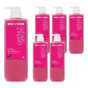미쟝센 퍼펙트 스타일링 세럼 컨디셔너, 680ml, 6개