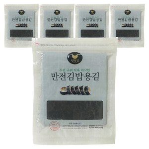 만전김 두번구운 김밥용 김, 115g, 5개