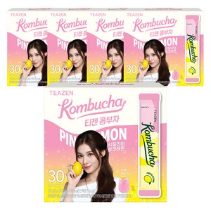티젠 콤부차 시칠리아 핑크레몬, 5g, 30개입, 5개