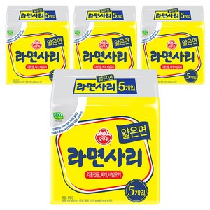 오뚜기 라면사리 얇은면 110g, 20개