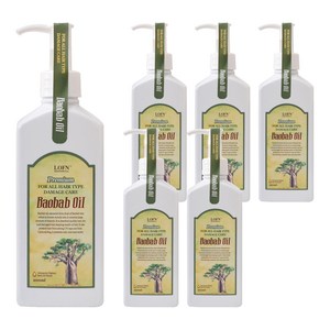 로픈 바오밥 리치 헤어오일, 200ml, 6개