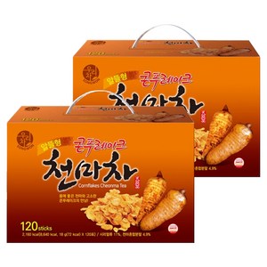 우리차 송원 콘푸레이크 천마차, 18g, 120개입, 2개