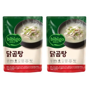 비비고 닭곰탕, 500g, 2개