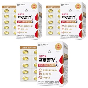 종근당건강 프로메가 알티지 오메가3 트리플S 37.2g, 60정, 3개