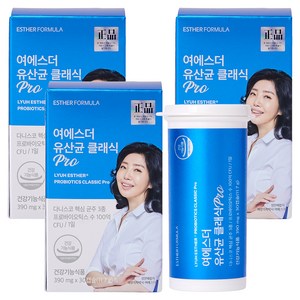 에스더포뮬러 여에스더 유산균 클래식 Pro 30캡슐, 3개, 30회분
