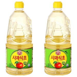 오뚜기 사과식초, 1.5L, 2개
