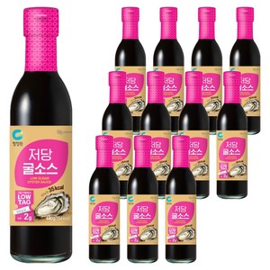 청정원 저당 굴소스, 440g, 12개