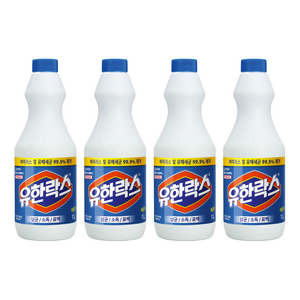 유한락스 레귤러, 1L, 4개