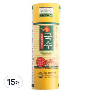 칠갑농산 콩국수용 국수, 900g, 15개