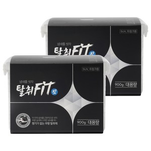 애경 탈취핏 차량용 탈취제 본품, 900g, 2개