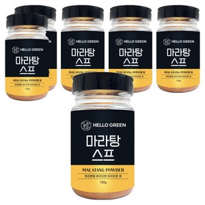 헬로우그린 마라탕 스프, 6개, 100g