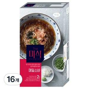 더미식 메밀소바 2인분, 478g, 16개