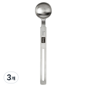 칼딘 스테인리스 304 걸이형 커피 분유 계량스푼, 3개
