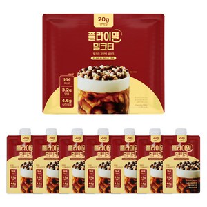 플라이밀 단백질 쉐이크 밀크티, 45g, 7개