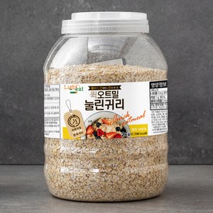 라이트잇 바로먹는 퀵오트밀 눌린귀리, 2kg, 1개