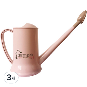 심플앤글로우 빈티지 북유럽 화분 물 주기 물 뿌리개 정원 꾸미기 플라스틱 분무기, 3개, 핑크