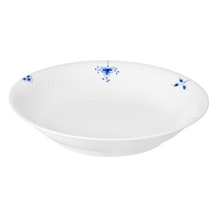 로얄코펜하겐 팔메테 블로썸 플레이트, 블루 + 화이트, 1개