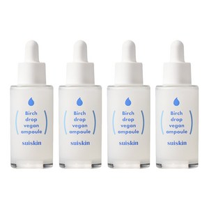 수이스킨 하얀 자작나무 수액 앰플, 35ml, 4개