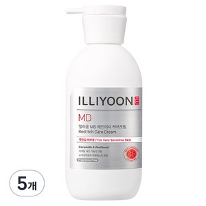 일리윤 MD 레드이치 케어크림, 330ml, 5개