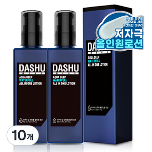 다슈 맨즈 아쿠아 딥 워터풀 올인원 로션, 153ml, 10개