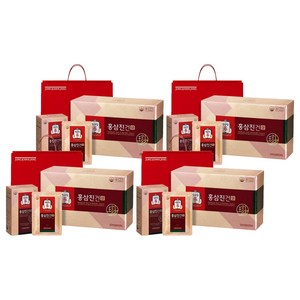 정관장 홍삼진건 + 쇼핑백, 30회분, 1.2L, 4개