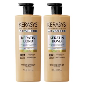 케라시스 어드밴스드 케라틴 본드 딥 리페어 샴푸, 750ml, 2개