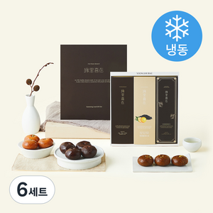 연리희재 개성주악 오리지널 35g x 4개입 + 흑임자유자 35g x 4개입 + 딥초코 35g x 4개입 선물세트 (냉동), 6세트