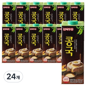 삼육두유 콩국, 950ml, 24개
