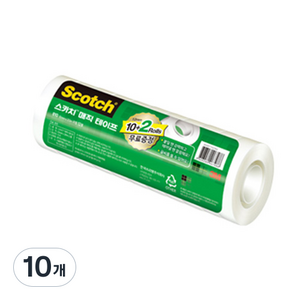 스카치 매직테이프 리필 12mm X 20m 12롤, 10개