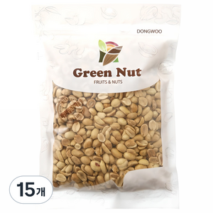 그린너트 구운땅콩, 500g, 15개