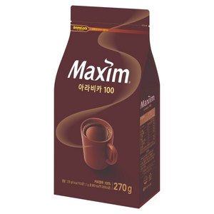 맥심 아라비카 100 원두 커피, 270g, 1개입, 1개