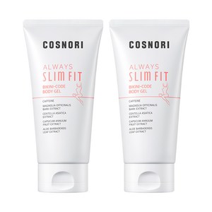 코스노리 올웨이즈 슬림 핏 비키니코드 몸매관리크림, 2개, 150ml