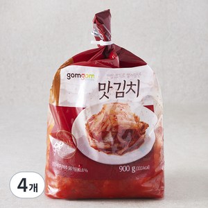 곰곰 맛김치, 900g, 4개