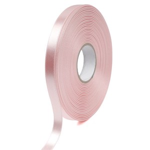포포팬시 뭉구 프리미엄 유광 단면 공단 리본 10mm, 29 살핑크, 1개, 45m