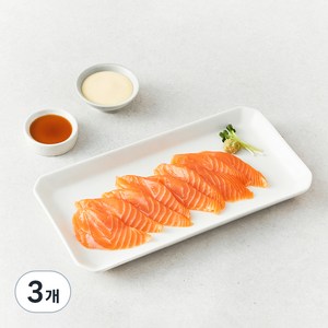 은하수산 노르웨이 숙성한 연어회, 200g, 3개