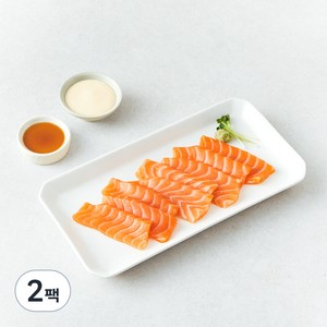 은하수산 노르웨이 연어 뱃살 회 (냉장), 200g, 2팩
