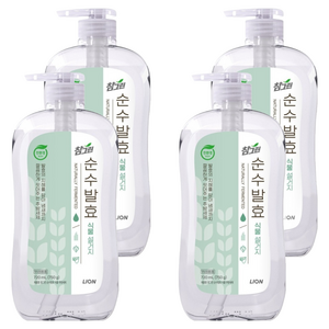 참그린 순수발효 식물 설거지 주방세제, 720ml, 4개