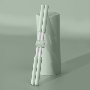 루아르모 요가 밸런스바 바른자세 밸런스 십자 스트레칭봉, 4개, 그린
