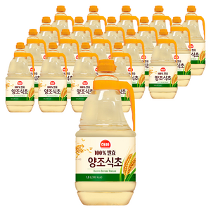 해표 양조식초, 1.8L, 20개