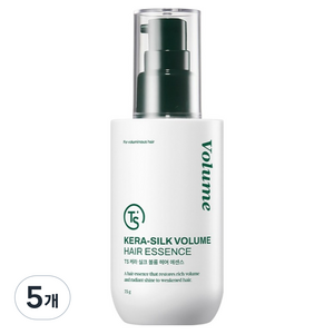 TS 케라 실크 볼륨 헤어 에센스, 75g, 5개