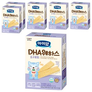 일동후디스 아이얌 DHA 웨하스, 요구르트, 36g, 6개