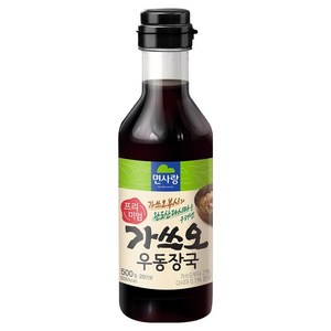 면사랑 프리미엄 가쓰오 우동장국, 500g, 1개