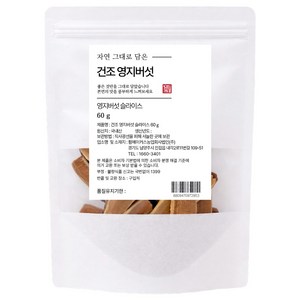 건조 영지버섯, 60g, 1개